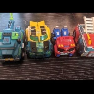 Hasbro Playskool Heroes Transformers Rescue Bots Lot of 4